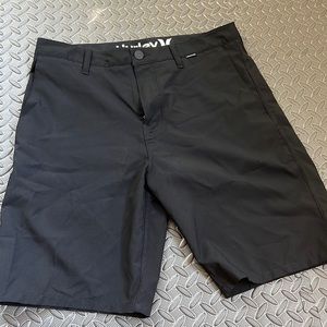 Black Hurley Mens Shorts